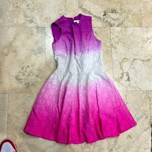 Size 2 pink and purple merge dress